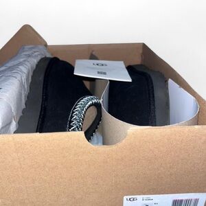 Black UGG Tasman slippers women